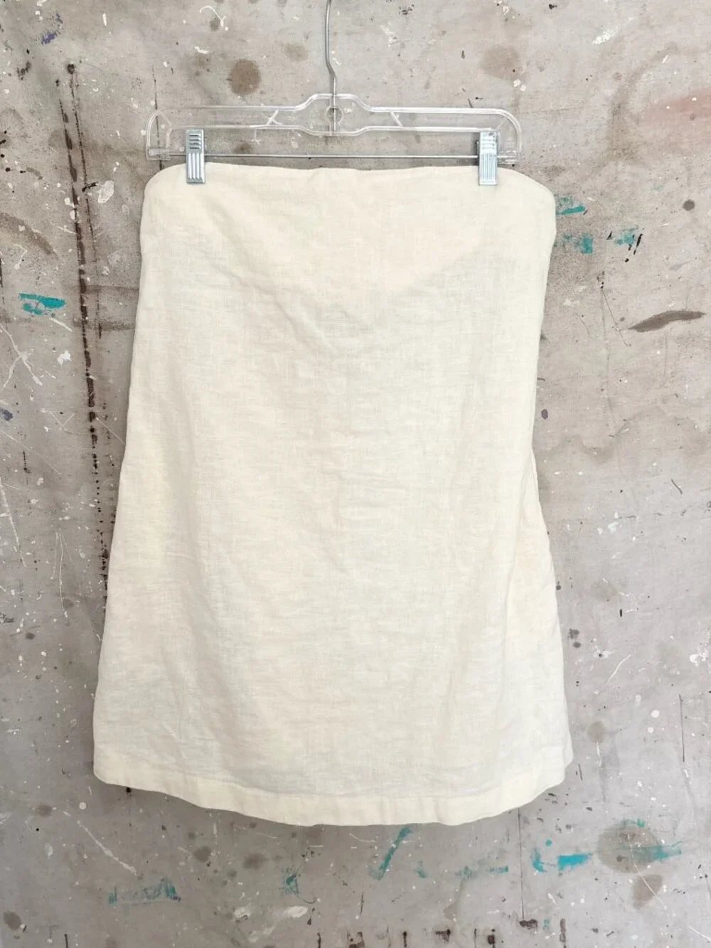 Free People Free-est Essentially the Best Cotton-Linen Mini Dress